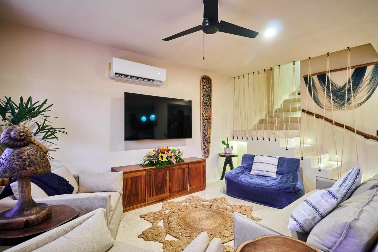 Spacious & Comfy Penthouse Oasis With Plunge Pool Tulum Kültér fotó