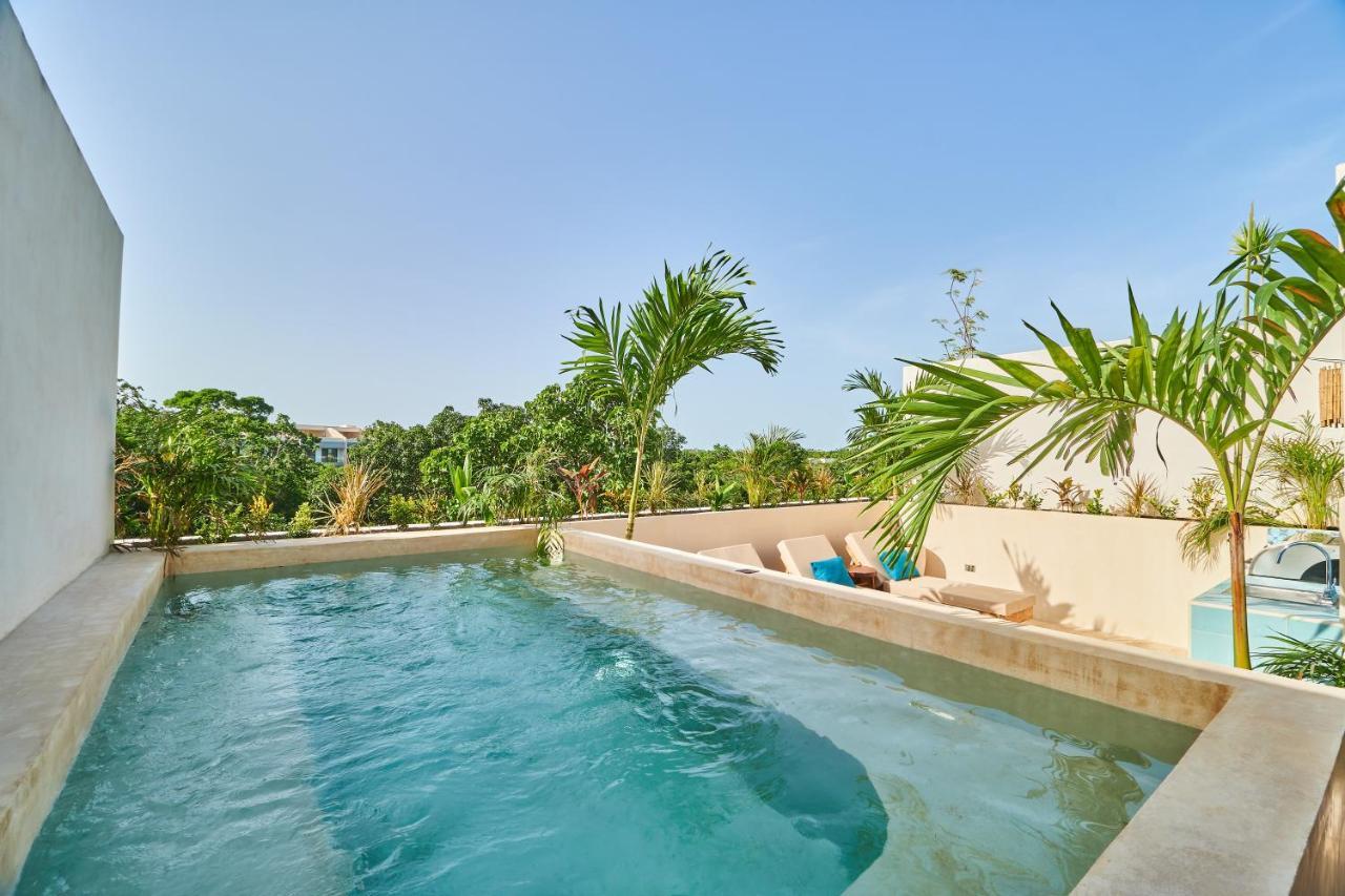 Spacious & Comfy Penthouse Oasis With Plunge Pool Tulum Kültér fotó