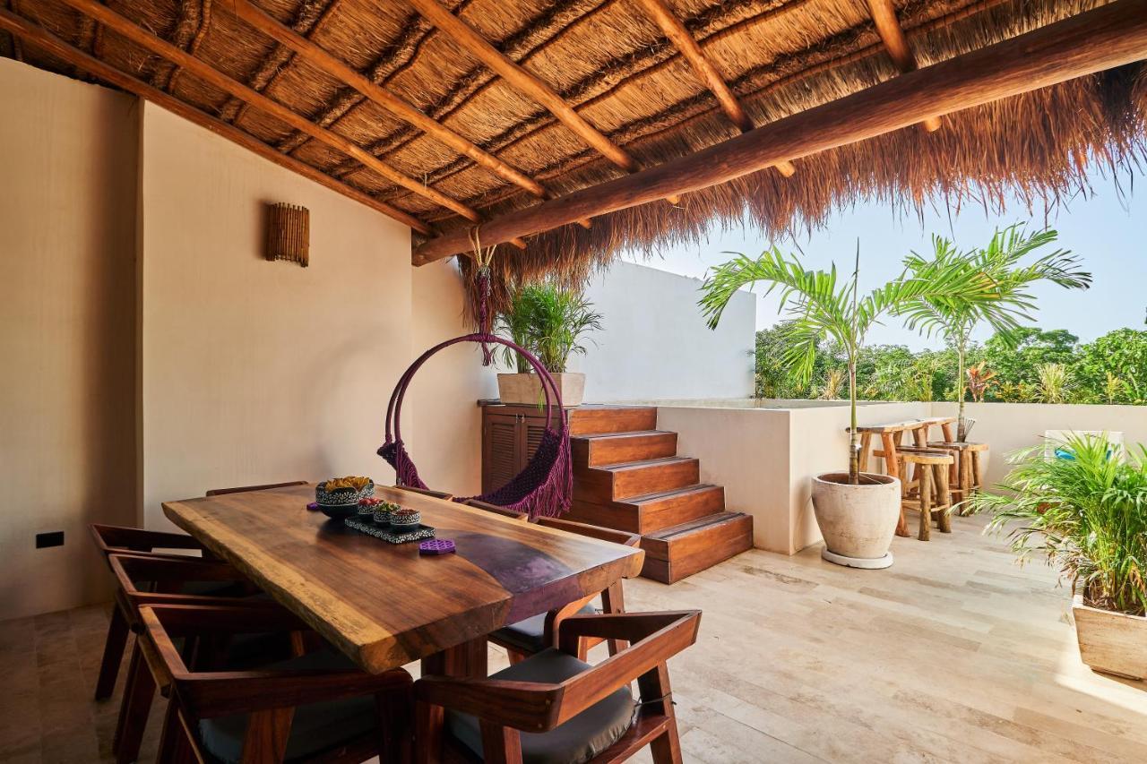 Spacious & Comfy Penthouse Oasis With Plunge Pool Tulum Kültér fotó