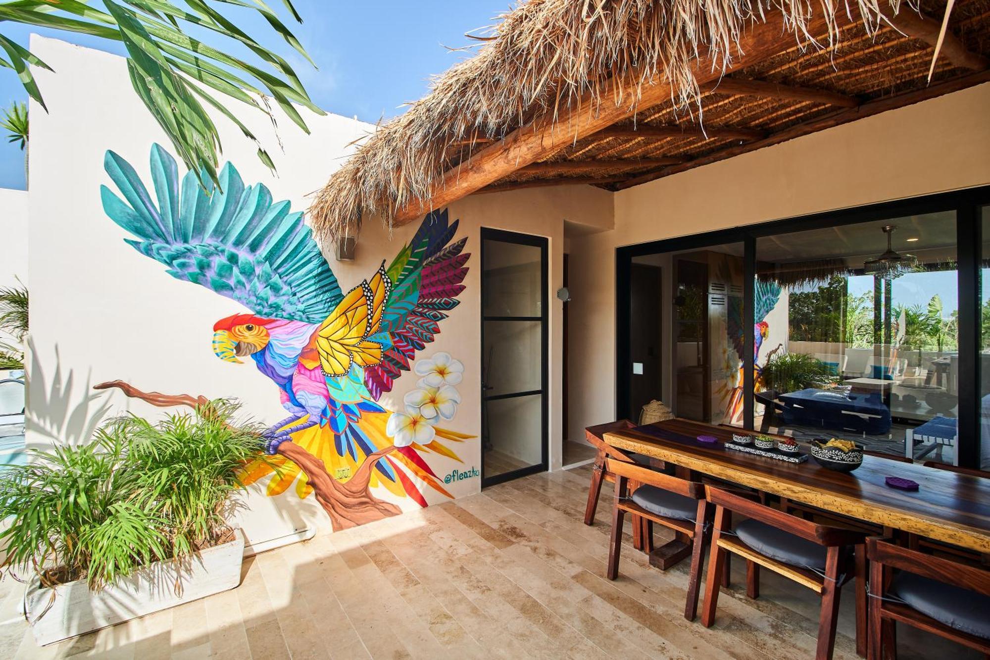 Spacious & Comfy Penthouse Oasis With Plunge Pool Tulum Kültér fotó
